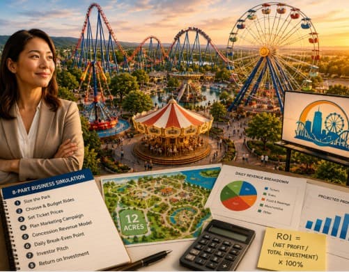 Theme Park Tycoon - A Ratios & Proportions Lab